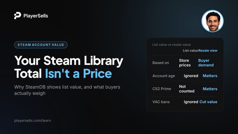 How Much Is My Steam Account Worth? List vs Resale Value